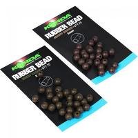 Korda 5mm Brown Rubber Beads