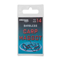 Drennan Barbless Carp Maggot Hooks Size 18