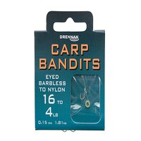 Drennan Carp Bandits Hooks to Nylon Size...