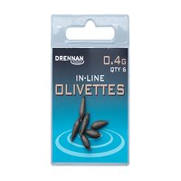 Drennan Inline Olivettes - 0.4g