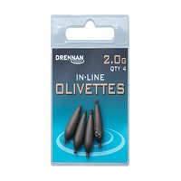 Drennan Inline Olivettes - 2.0g