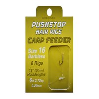 Drennan Pushstop Hair Rigs Carp Feeder Size 10