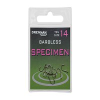 Drennan Specimen Barbless Hooks Size 4