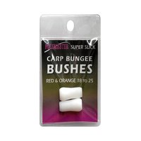 Drennan Super Slick Carp Bungee Bushes - 18-25 Red Orange