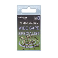 Drennan Wide Gape Specialist Micro Barbed Hooks Si...