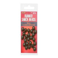 ESP Rubber Shock Bead 8mm Camo Brown