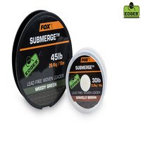Fox Edges 30lb Submerge Brown Lead free Leader (CAC465)