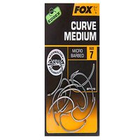 Fox Edges Size 5 Barbed Curve Shank Medium Hook (C...