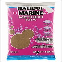 Bait Tech Halibut Marine Method Mix x 2kg Bag