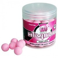 Mainline Hi-Visual Washed Out Pink - Shellfish Black Pepper 15mm Pop Ups