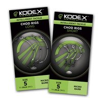 Kodex Long Chod Rigs Barbed - Size 7 to 15lb 