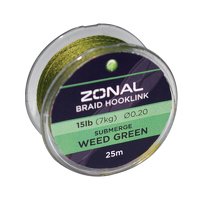 Kodex Zonal Submerge Rig Braid - 15lb Weed Green (25m)