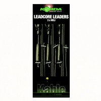 Korda Heli Leadcore Leader Weed - 1m