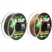 Korda N-Trap Semi Stiff Gravel Brown 15lb - 20m