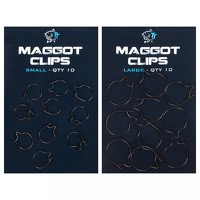 Nash Maggot Clips - Large (10pcs)