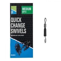 Preston Innovations Quick Change Swivels - Small